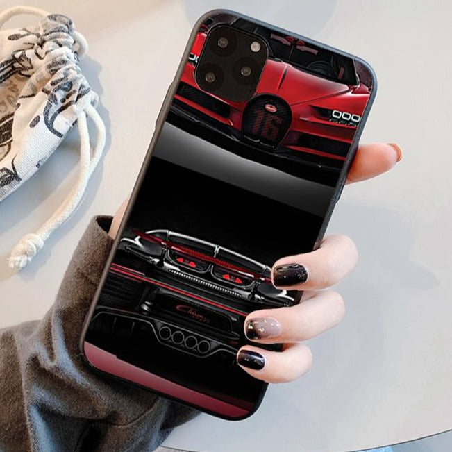 Front And Back Bugatti iPhone Cases Full Throttle Cases