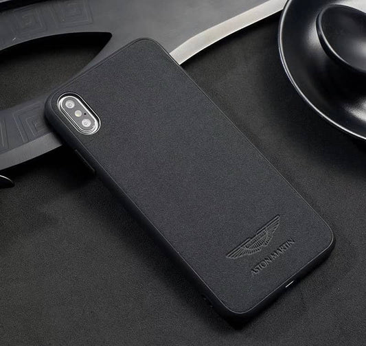 Alcantara Aston Martin Luxury iPhone Cases