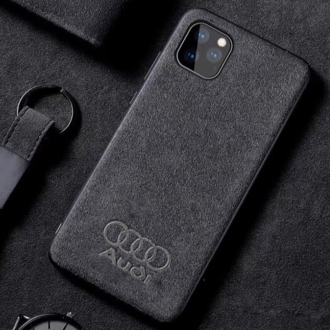 Alcantara Audi Rings Luxury iPhone Cases