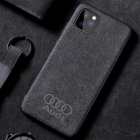 Alcantara Audi Rings Luxury iPhone Cases