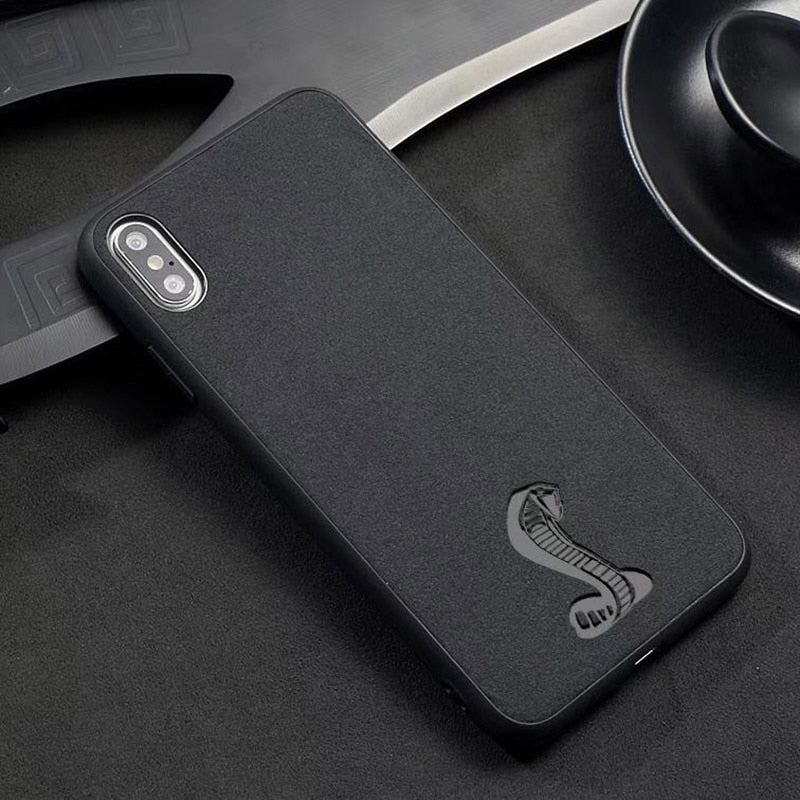 Alcantara Ford Mustang Shelby Luxury iPhone Cases