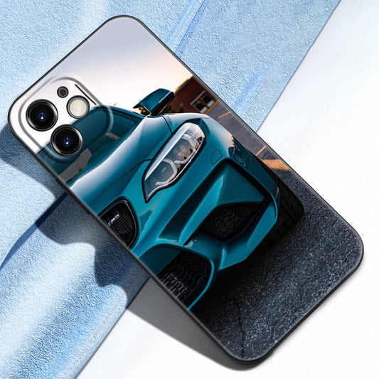 Pearlescent Blue BMW iPhone Cases