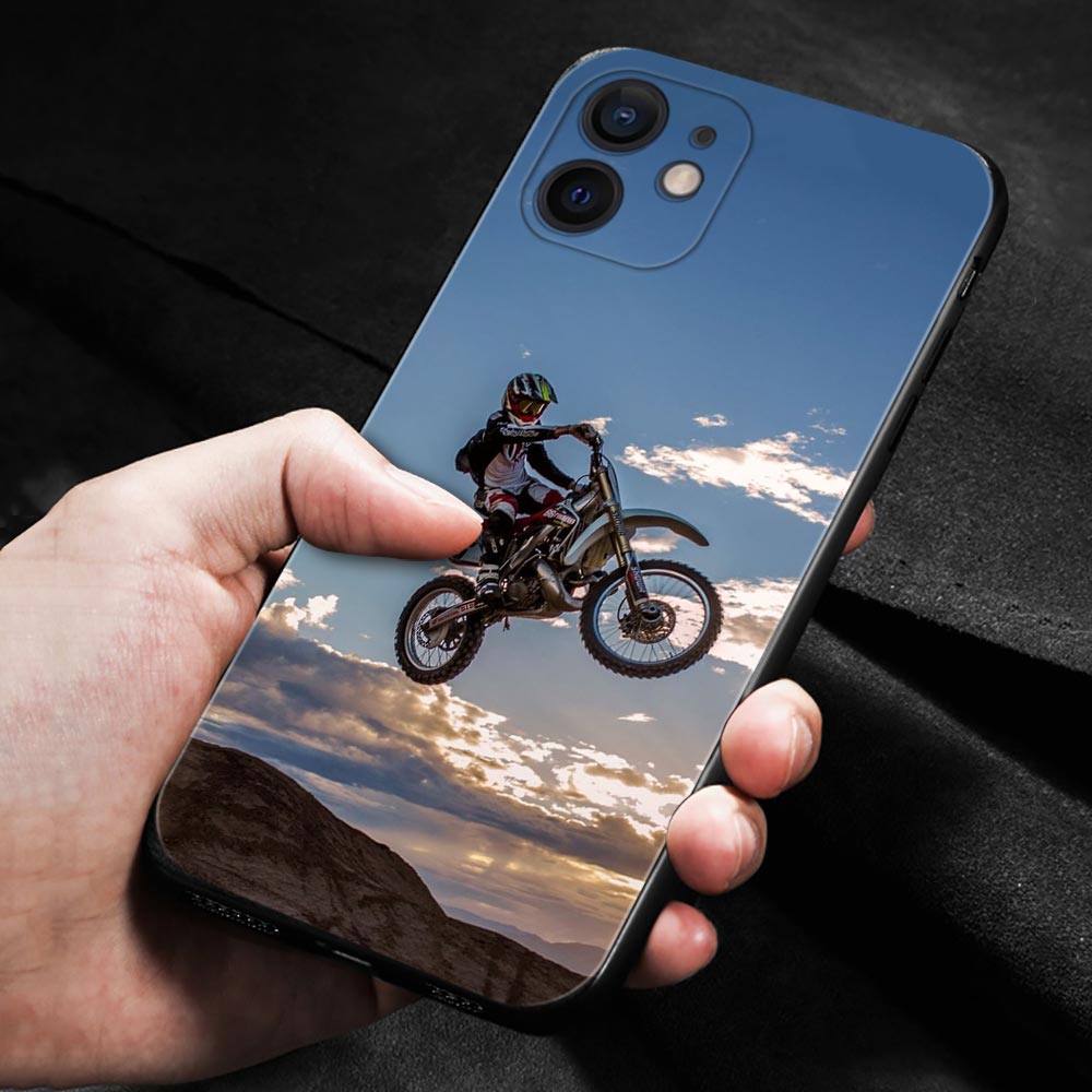 Jumping Skys Dirt Bike iPhone Cases