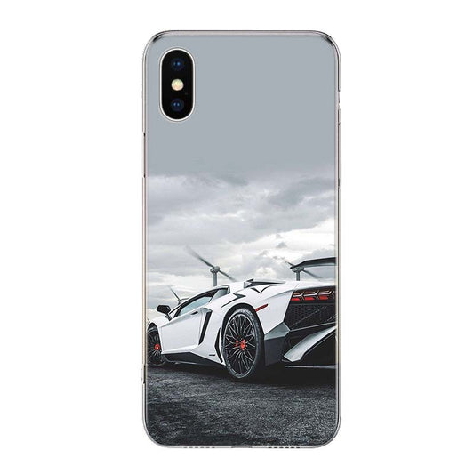 Windmill White Lamborghini iPhone Cases