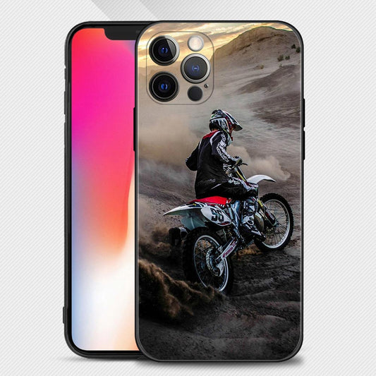 Motocross Dirt Bike iPhone Cases