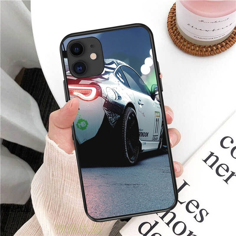 Race Car White Toyota 86 iPhone Cases