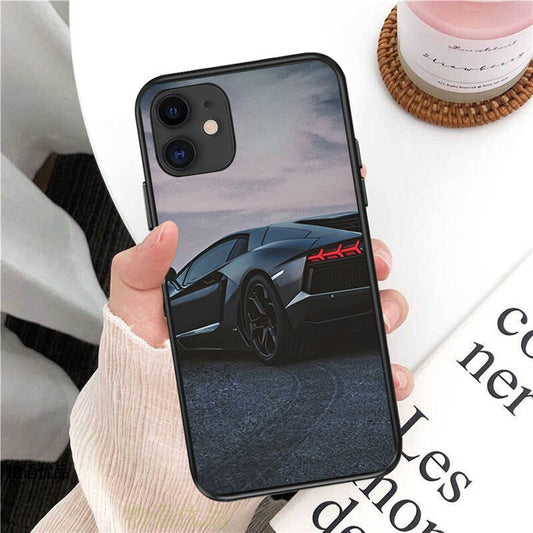 Burnout Grey Lamborghini iPhone Cases