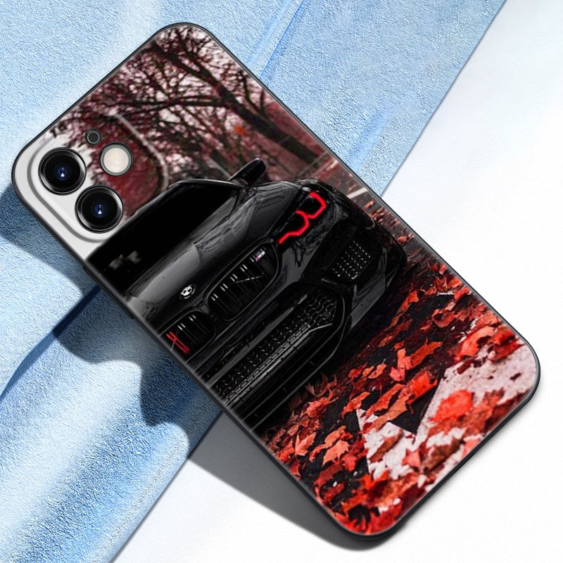 Autumn Black Devil BMW iPhone Cases