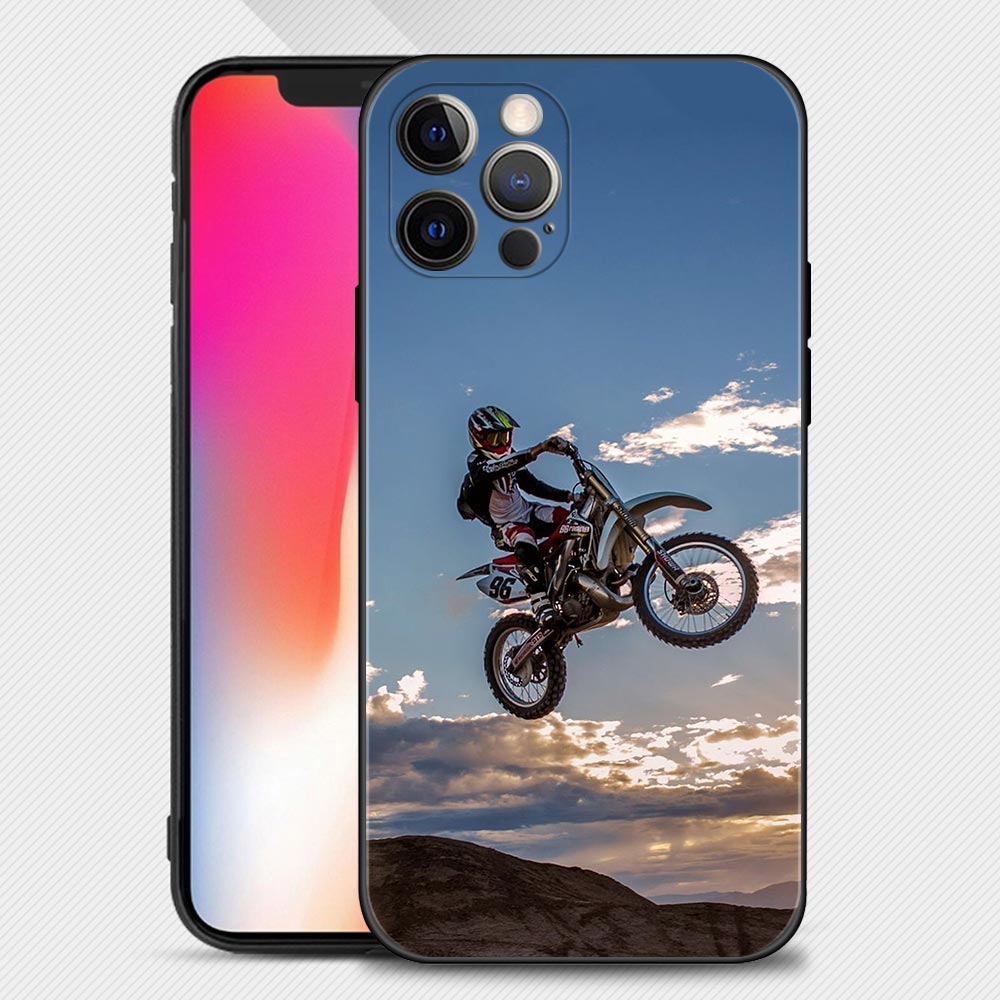 Jumping Skys Dirt Bike iPhone Cases