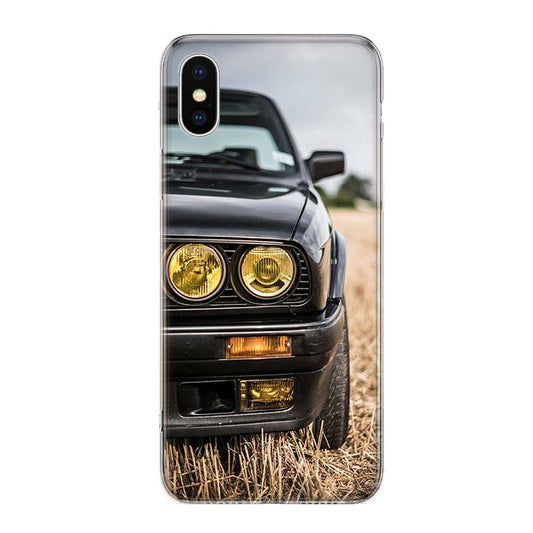 Classic Black BMW E30 iPhone Cases