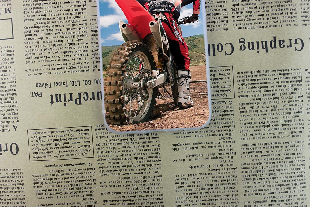 Red Dirt Bike iPhone Cases