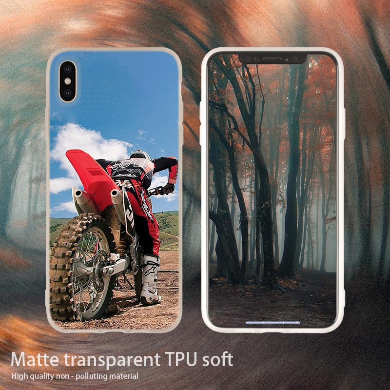 Red Dirt Bike iPhone Cases