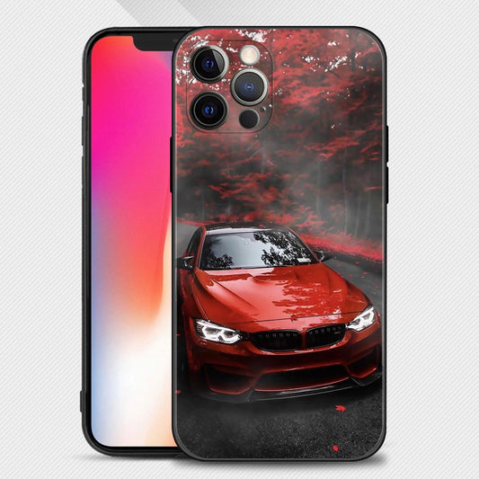 Red Forest BMW iPhone Cases