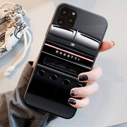 Gloss Black Bugatti iPhone Cases