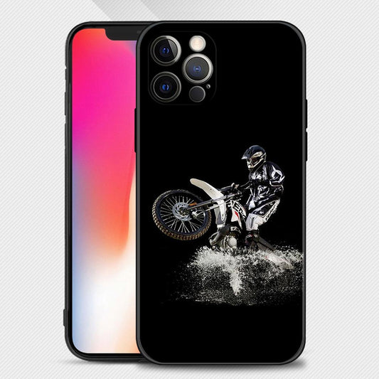 Wheelie Splash Dirt Bike iPhone Cases