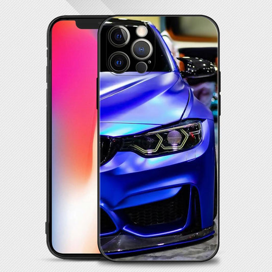 Luxury Blue BMW M3 iPhone Cases