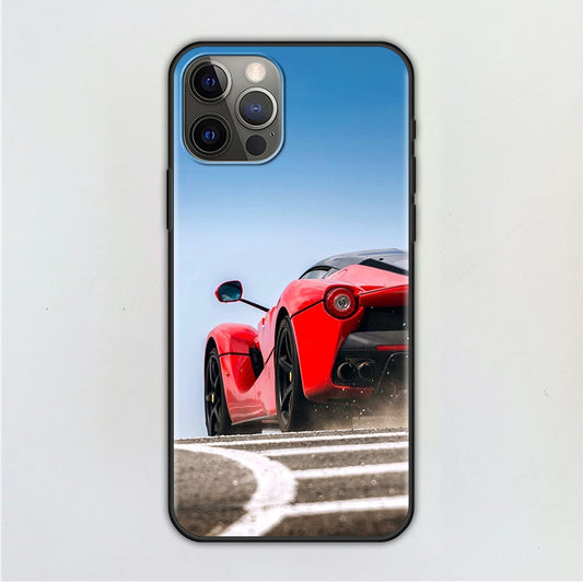 Luxury Red LaFerrari iPhone Cases