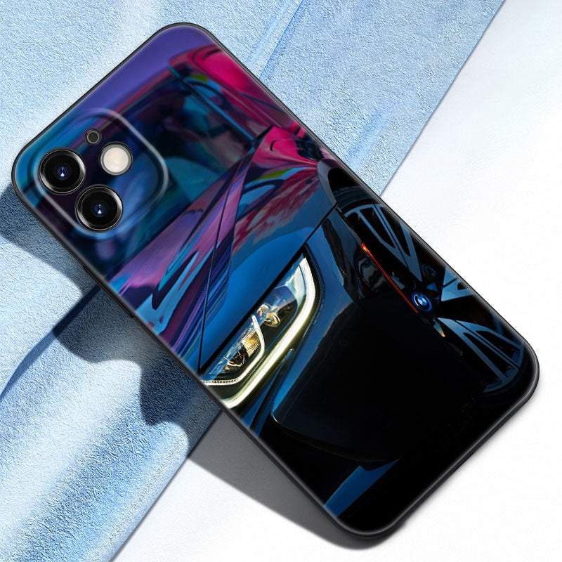 Pearlescent Purple BMW iPhone Cases