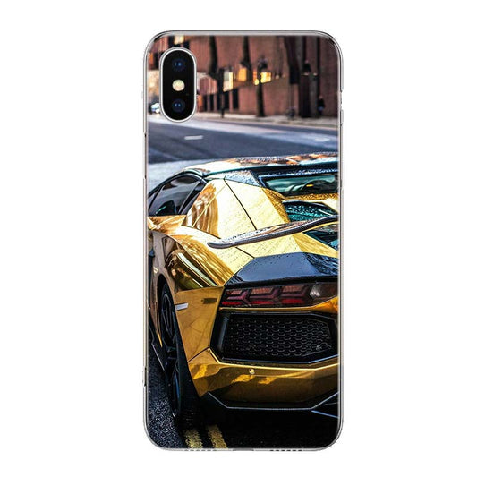 Golden City Lamborghini iPhone Cases