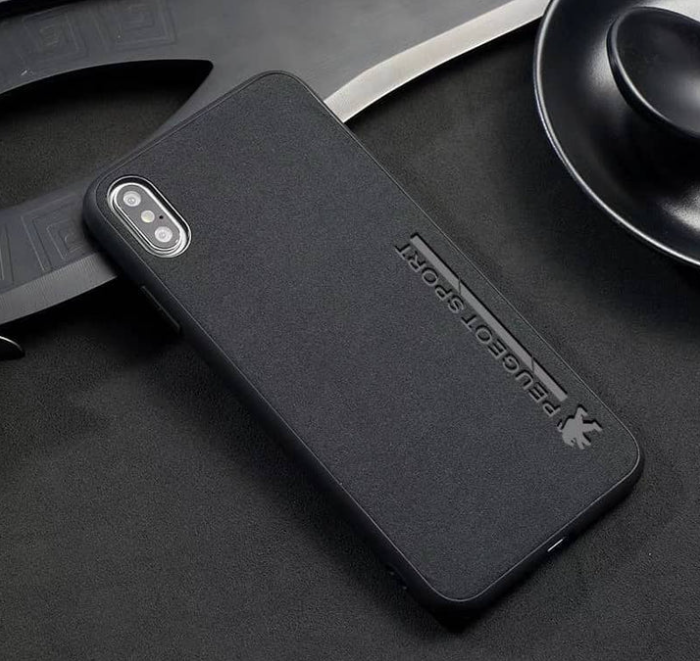 Alcantara Peugeot Sport Luxury iPhone Cases