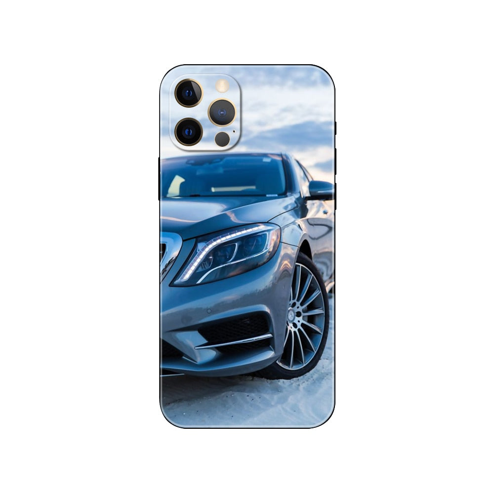 Luxury Grey Mercedes iPhone Cases