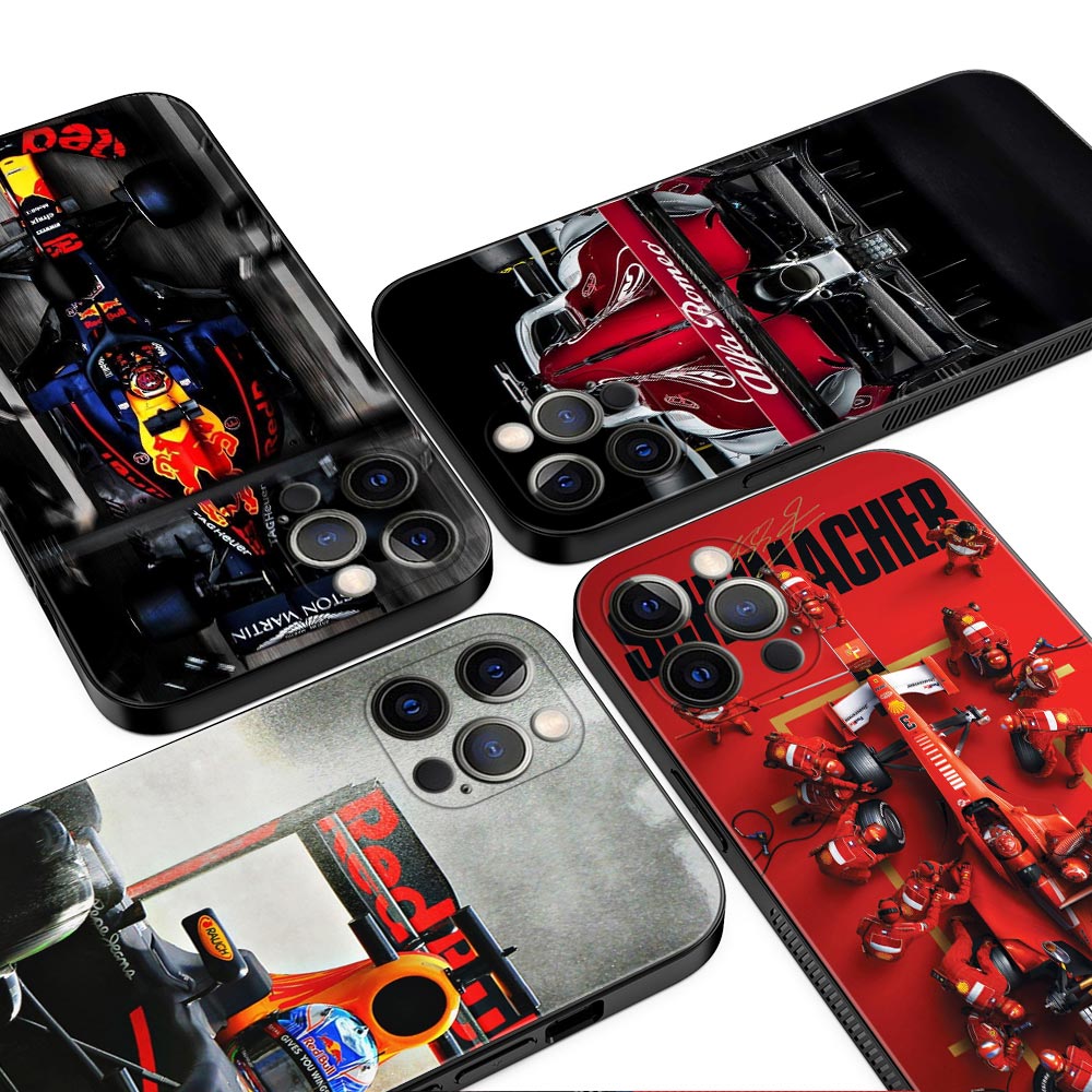 Top View Red Bull F1 iPhone Cases