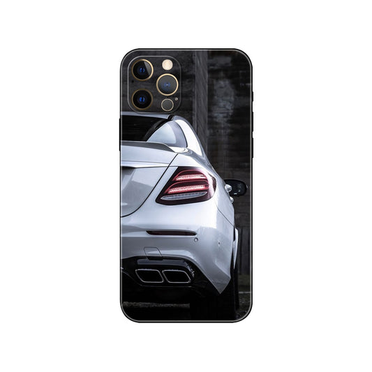 Luxury White Mercedes iPhone Cases