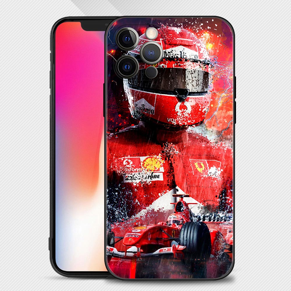 Lando Norris F1 Red iPhone Cases