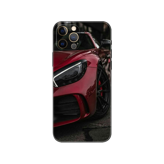 Red Luxury Mercedes AMG iPhone Cases