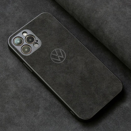 Alcantara Volkswagen Logo Luxury iPhone Cases